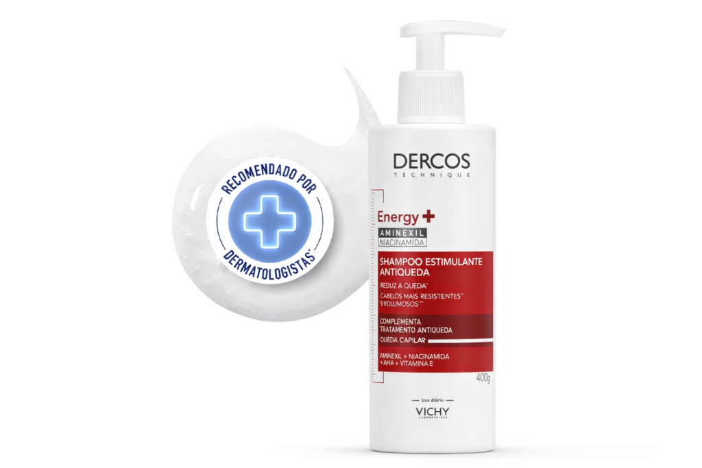 Shampoo Vichy Dercos Energy+ Antiqueda 400ml original