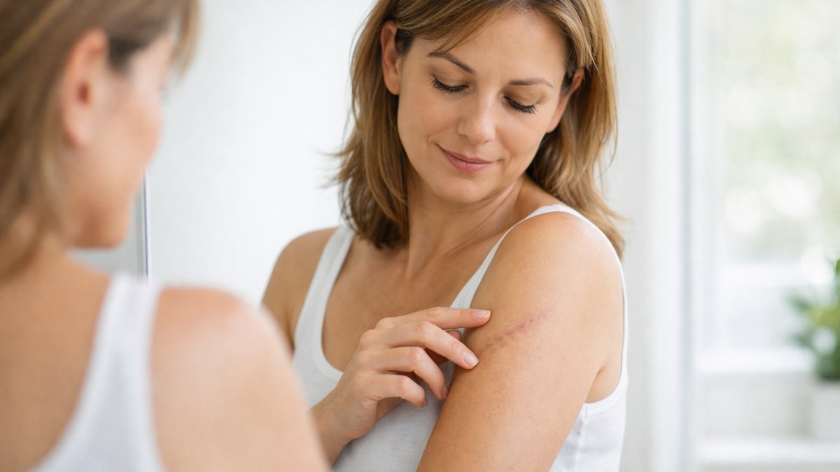 Lazer fracionado para cicatriz realizado em consultório dermatológico