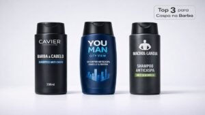 3 melhores shampoos para caspa na barba disponíveis no Mercado Livre