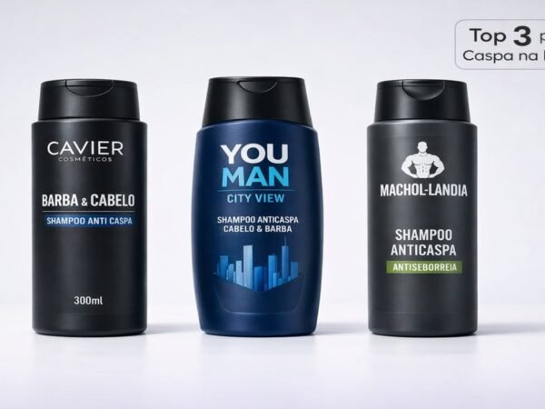 3 melhores shampoos para caspa na barba disponíveis no Mercado Livre