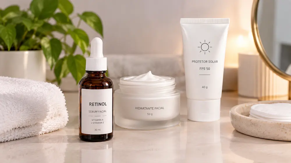 Como usar retinol na rotina de skincare noturna
